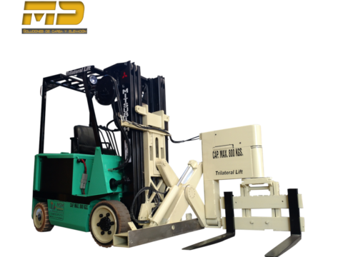 RENTA DE MONTACARGAS ELÉCTRICO MITSUBISHI FBC25KE