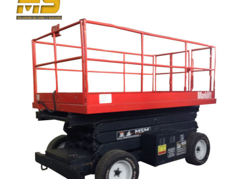 RENTA DE PLATAFORMA TIJERA MARKLIFT 25ET