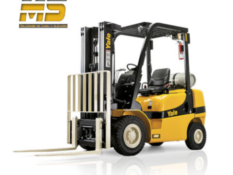RENTA DE MONTACARGAS YALE GLP25